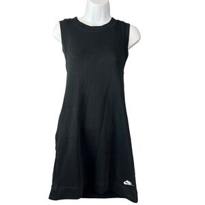Nike Womens Black Tank Athletic Tennis  Dress Size Small